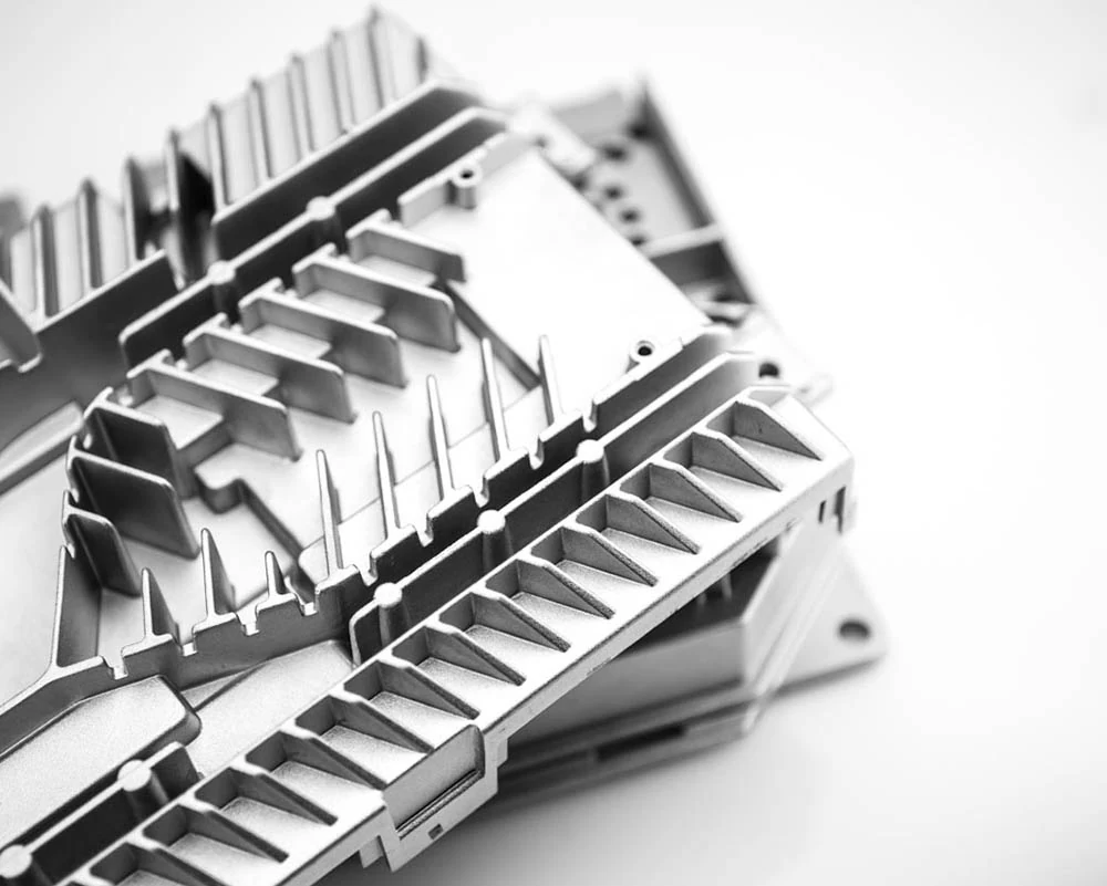 Authentic RIVIMETAL aluminium casting detail
