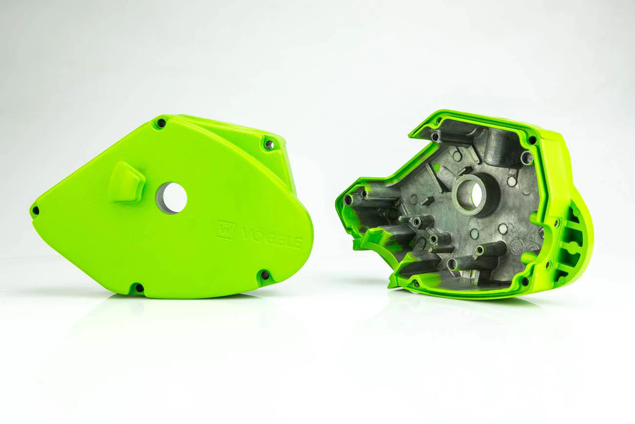 Real finished aluminium component published by RIVIMETAL