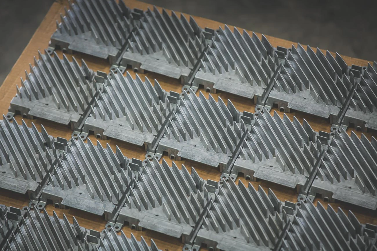 Finished RIVIMETAL aluminium castings