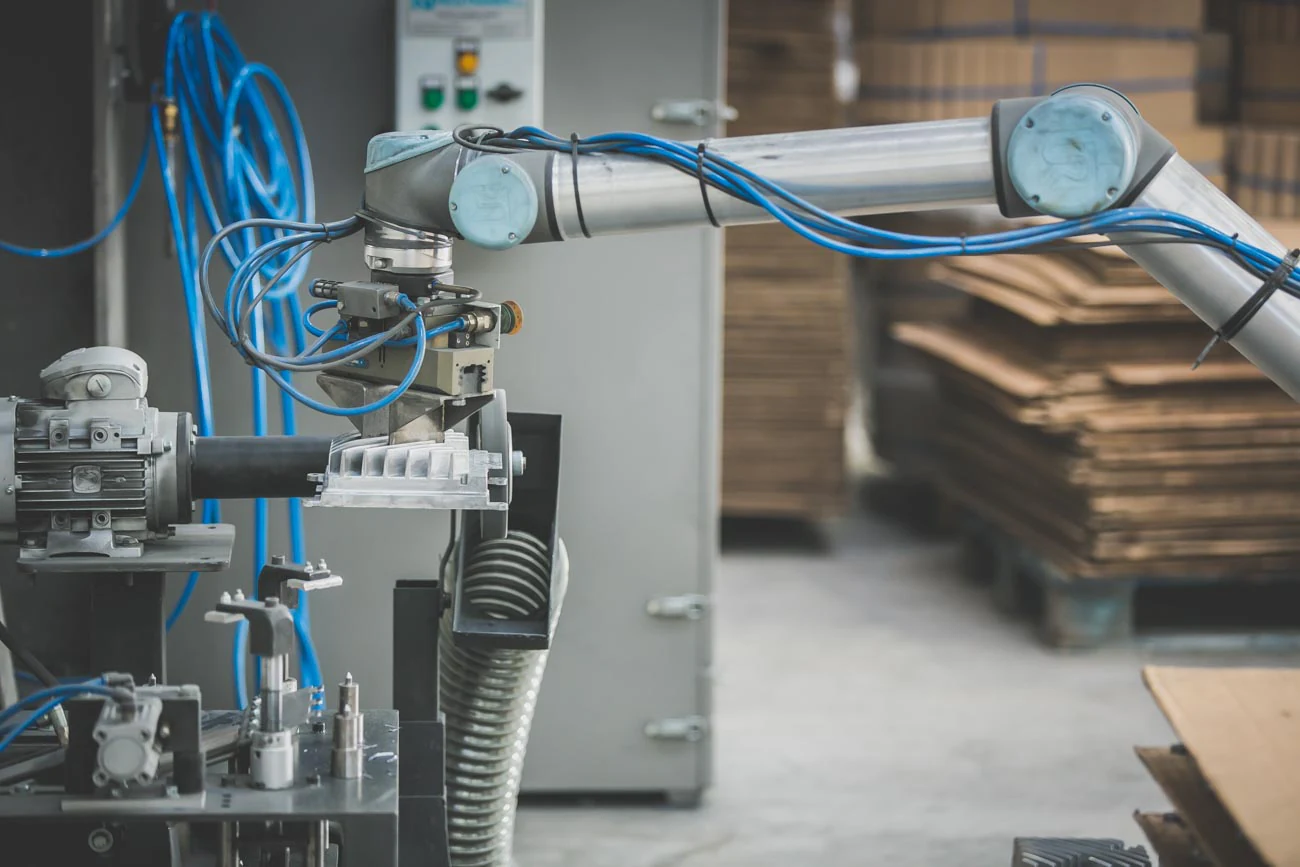 Einführung des Roboterproduktionsprozesses bei RIVIMETAL