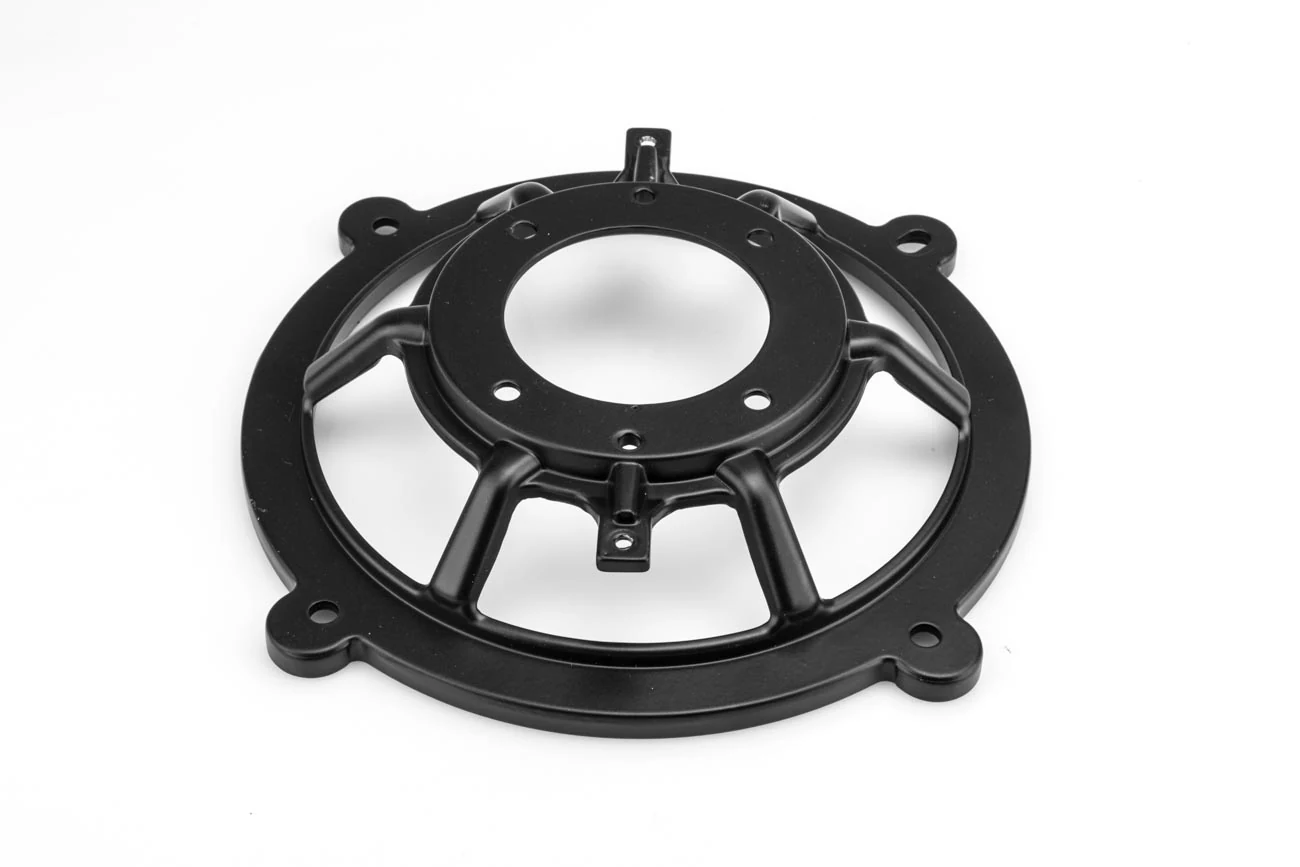 Real aluminium component published by RIVIMETAL
