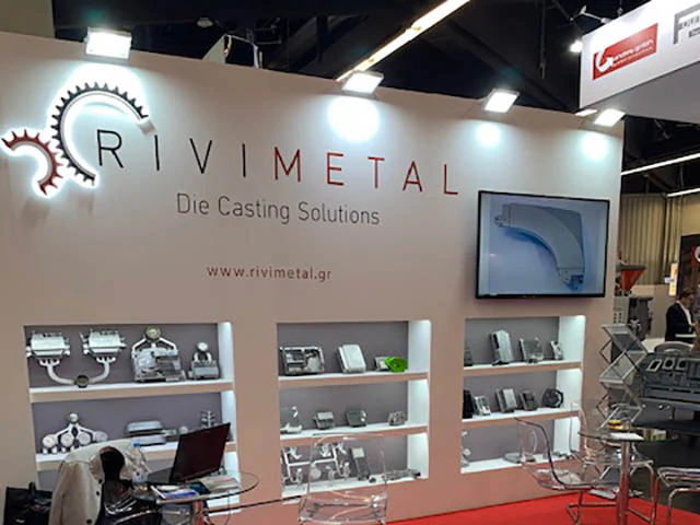 RIVIMETAL-Messestand auf der EUROGUSS 2020